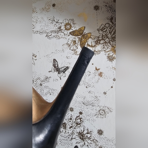 Marc Jacobs Black Pumps Heels Bowl Logo Size 38.5 - Picture 6 of 15